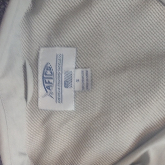 Aftco NWT gray fishing shirt size small - Picture 2 of 4